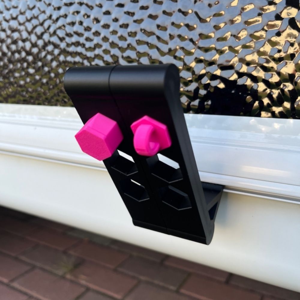 Campline Schoenhouder voor caravanrails - Set van 2