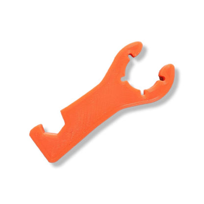 Gas bottle key with magnet