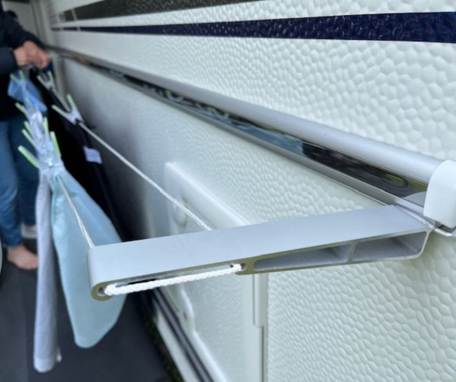 Wäscheleine Camping