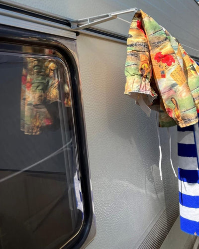 Wäscheleine Camping